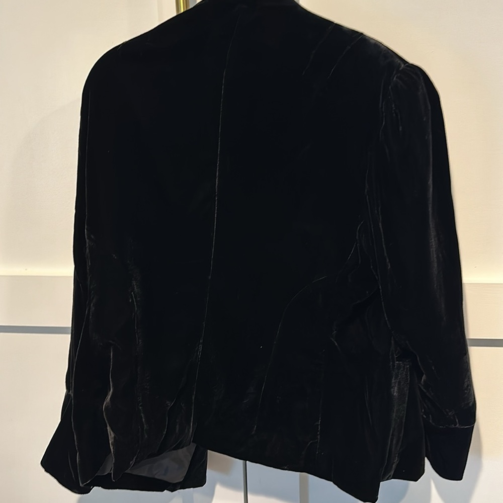 Velvet jacket - Picture 2 of 3
